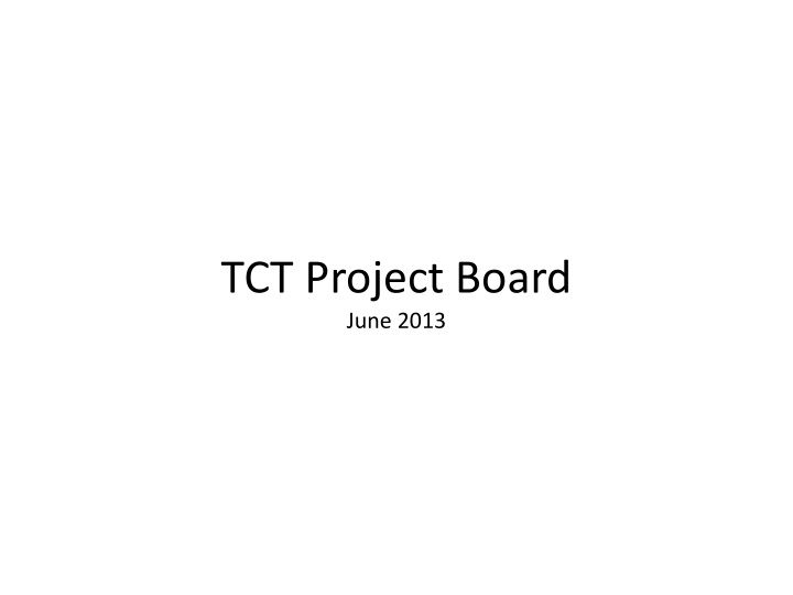 tct project board