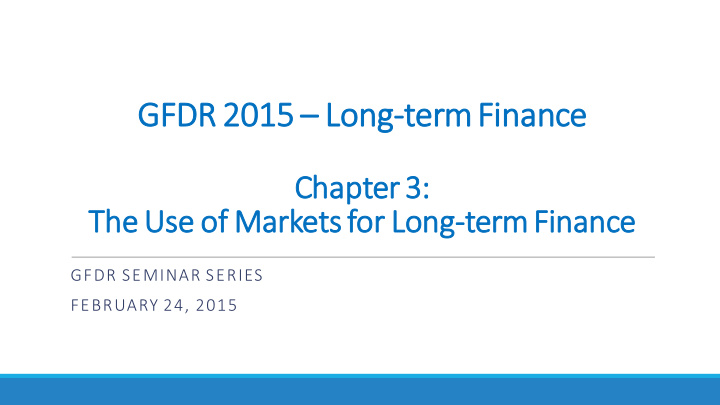 gfdr 2015 lo long term finance