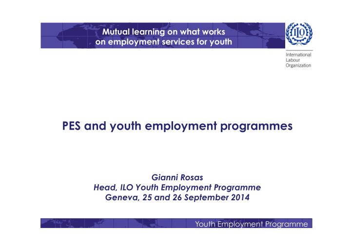 mutual learning on what works on employment services for
