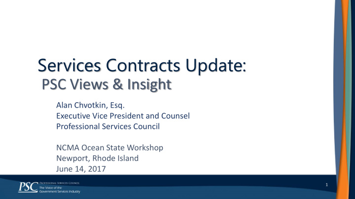 services contracts update
