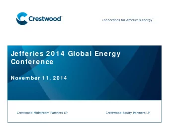Jefferies 2 0 1 4  Global Energy  Presentation Title  Presentation Title  Presentation Title