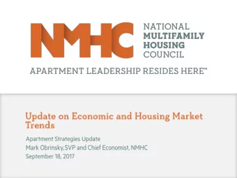 .  28      www.nmhc.org/Research