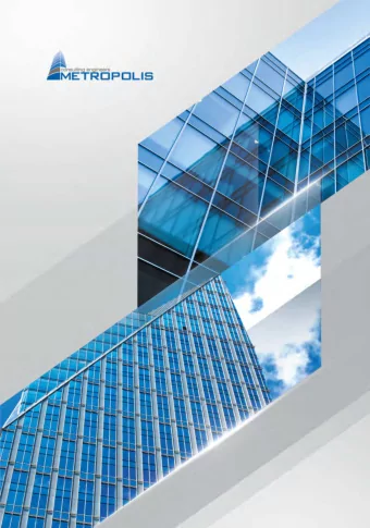 ABOUT   US  Metropolis is an independent company founded in 2005 delivering professional design