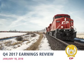 FORWARD LOOKING STATEMENTS  The following investor presentation contains certain forward-looking