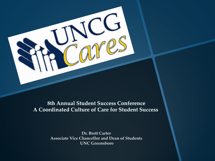 8th annual student success conference a coordinated