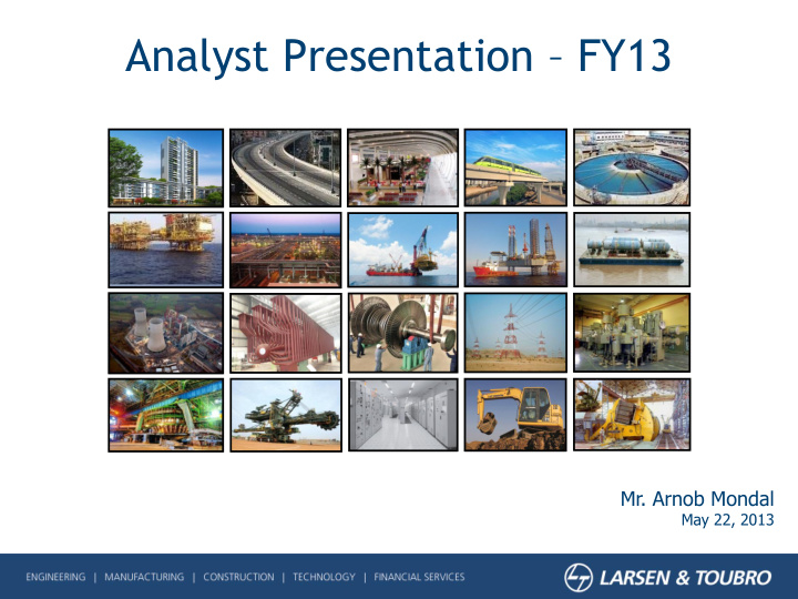 analyst presentation fy13
