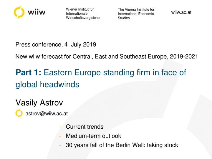 global headwinds