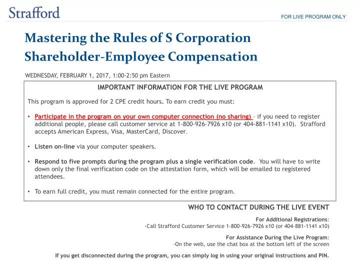 mastering the rules of s corporation