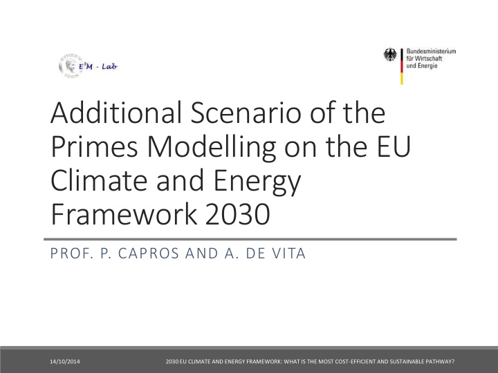 primes modelling on the eu