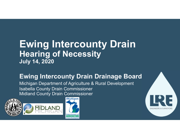 ewing intercounty drain