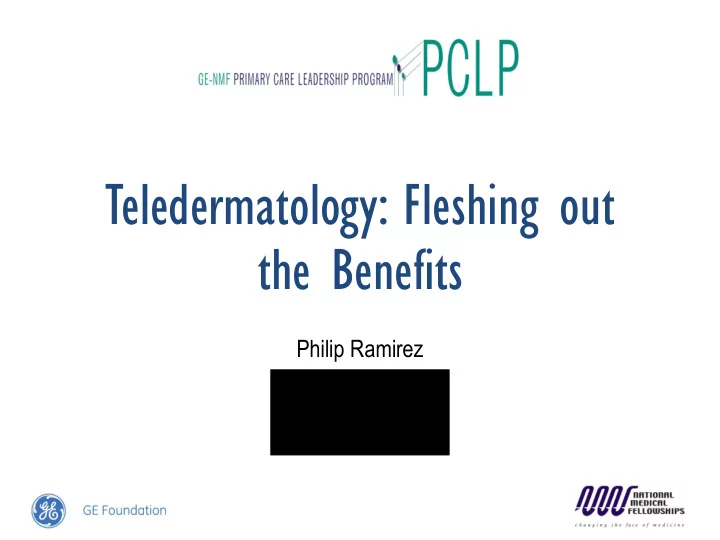 teledermatology fleshing out