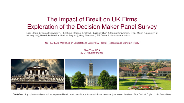 the impact of brexit on uk firms