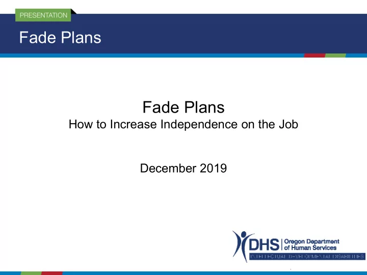 fade plans fade plans
