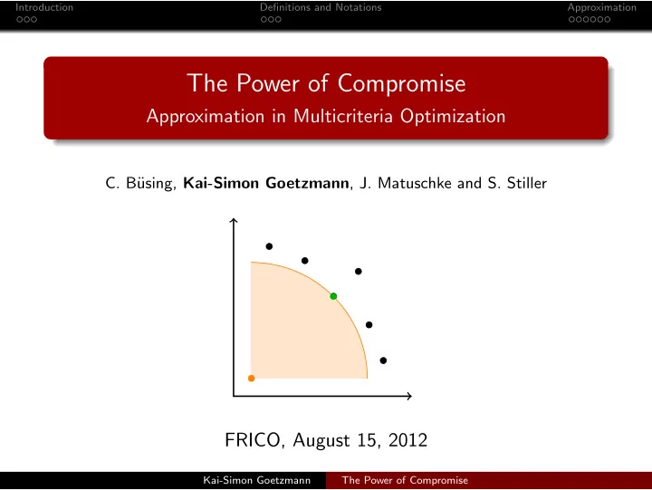 the power of compromise