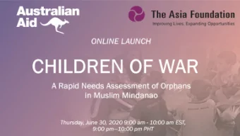 9:00 AM  9:05 AM  Ope ning  Re ma rks Sa m Chittic k , T  he  Asia  F  o und a tio n  Philippine