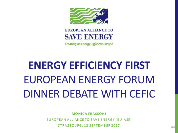 energy efficiency first