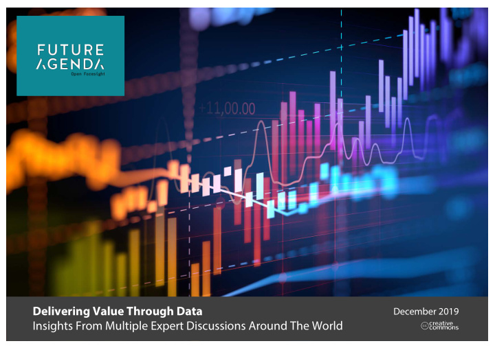 delivering value through data