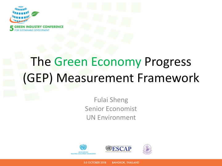 gep measurement framework
