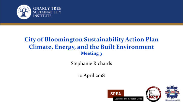 city of bloomington sustainability action plan climate