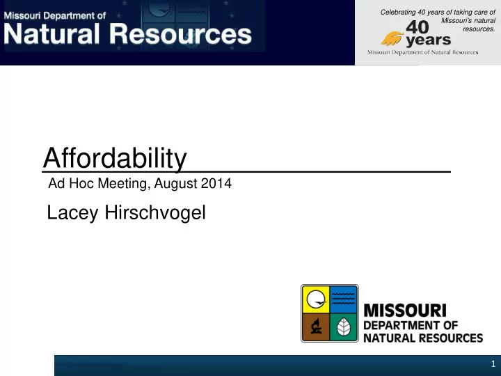 affordability