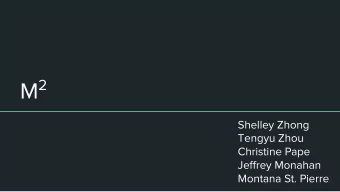 Motivation    Matrix workloads increasingly common and complex  Existing languages sacrifice