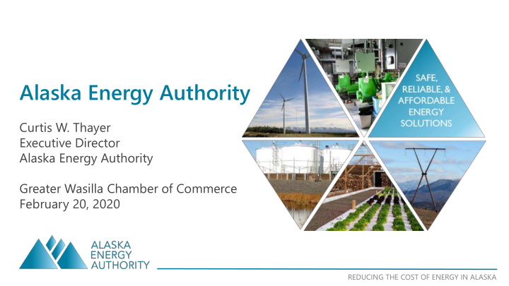alaska energy authority