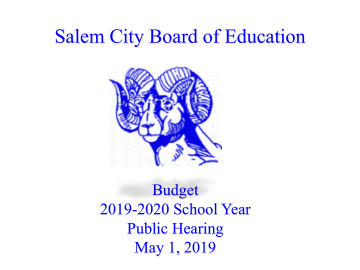 salem city board of education