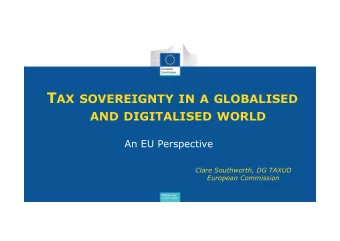 Our corporate tax systems are facing twin  challenges    Societies  are  undergoing  transitions