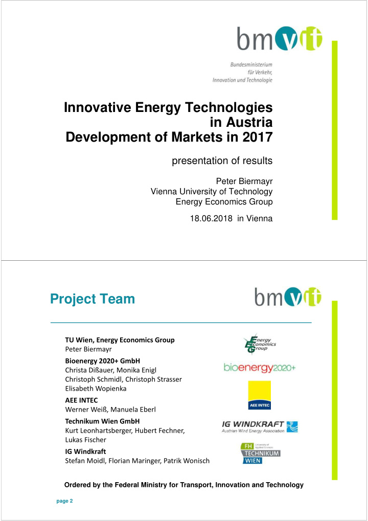 innovative energy technologies in austria development of