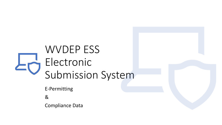electronic submission system