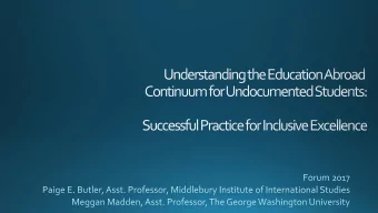Ex. DACA Travel Warning      Demographics  Estimate  % of Total  Unauthorized Population in