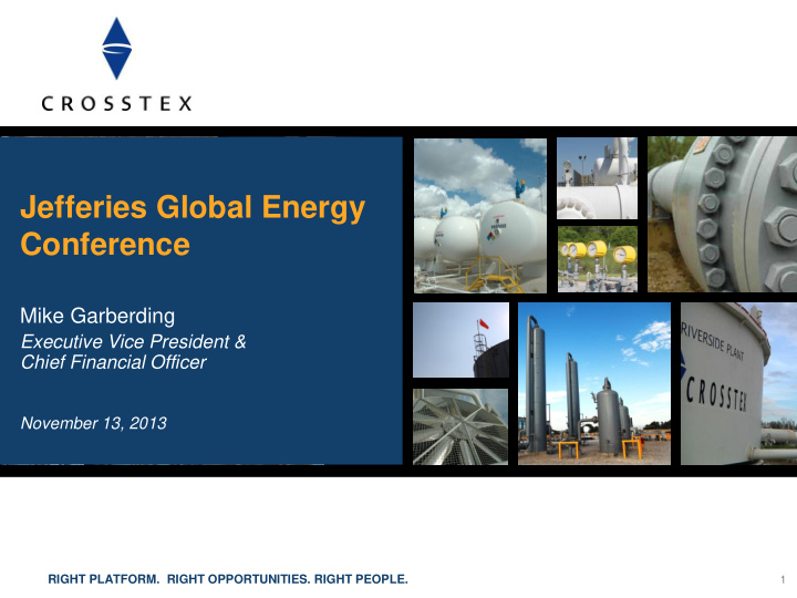 jefferies global energy conference