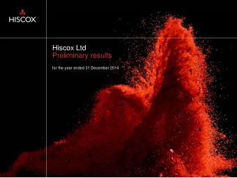 Hiscox Ltd  Preliminary results  for the year ended 31 December 2014  A strong result   Premium