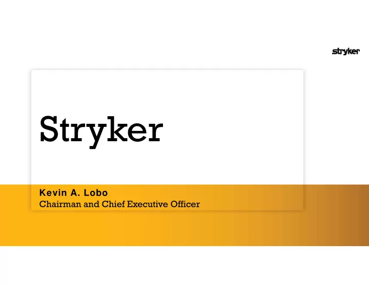 stryker