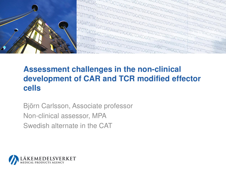 assessment challenges in the non clinical development of
