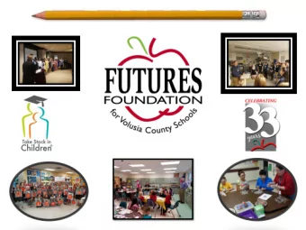 When we started in 1985, FUTURES annual budget was  $27,900.  Today our budget exceeds