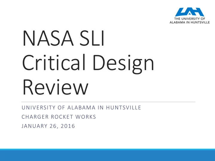 nasa sli