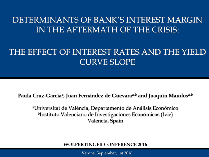 determinants of bank s interest margin