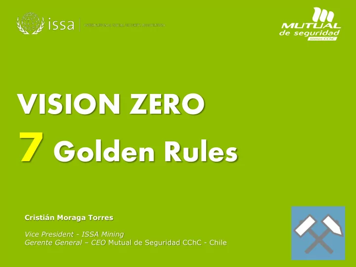 seven golden rules