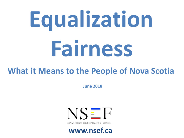 equalization fairness