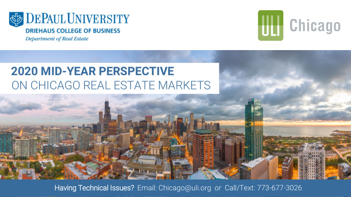 2020 mid year perspective on chicago real estate markets