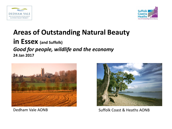 areas of outstanding natural beauty
