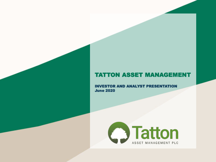 tatt tton on asset asset man management gement