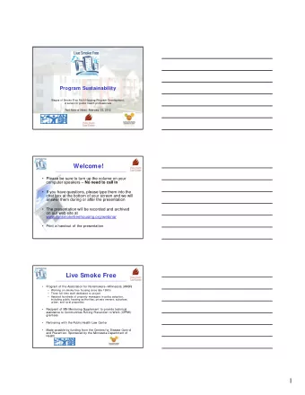 1  Technical Assistance  Team  Brittany McFadden  Carissa Larsen  Program Director,  Assistant