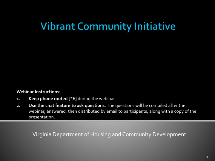 virginia department of housing and community development
