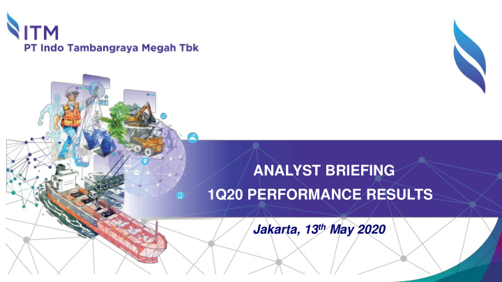 analyst briefing 1q20 performance results