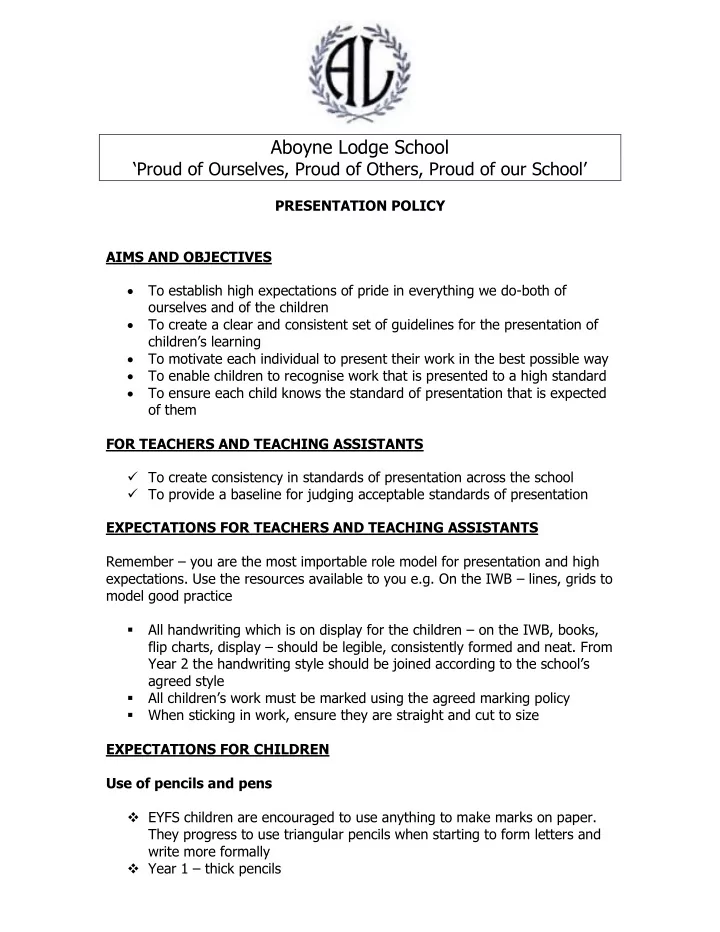 aboyne lodge school