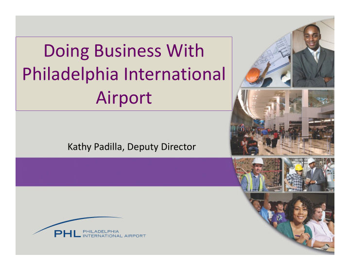 doing business with philadelphia international airport