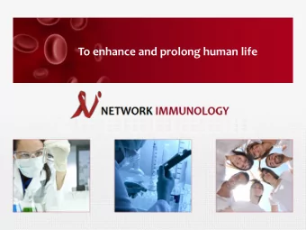 To enhance and prolong human life  Developing biotechnologies to enhance &amp; prolong human life