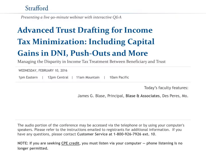 gains in dni push outs and more